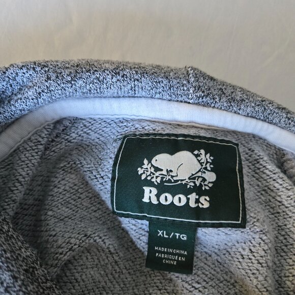 Roots Hoddie Grey Salt &Pepper Size XL - Picture 3 of 4